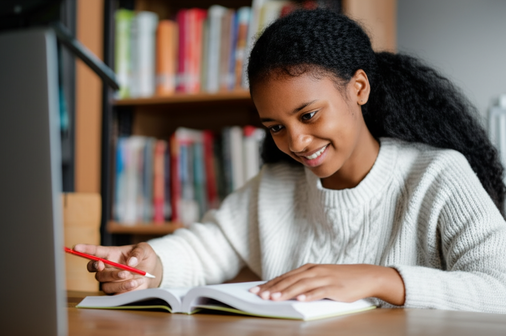 Học sinh đang học tập